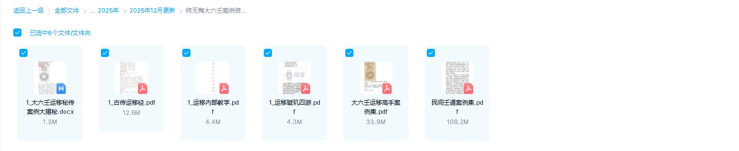 图片[1]_终无悔大六壬案例资料合集6份（6册PDF）_易经玄学资料网