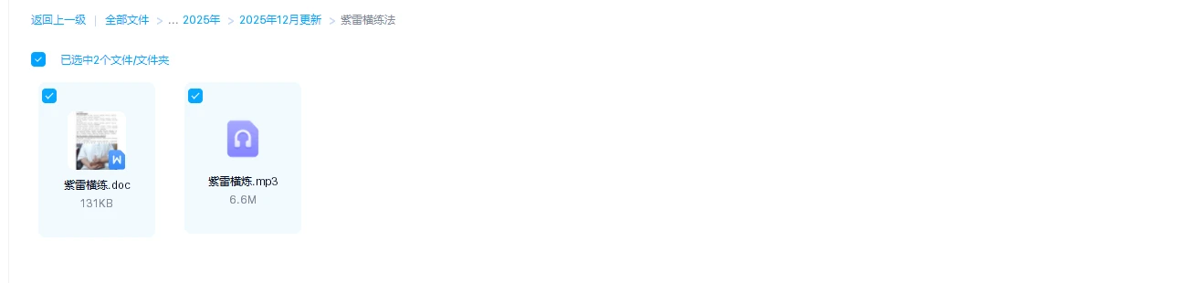 图片[1]_《紫雷横练法》音频+文档_易经玄学资料网