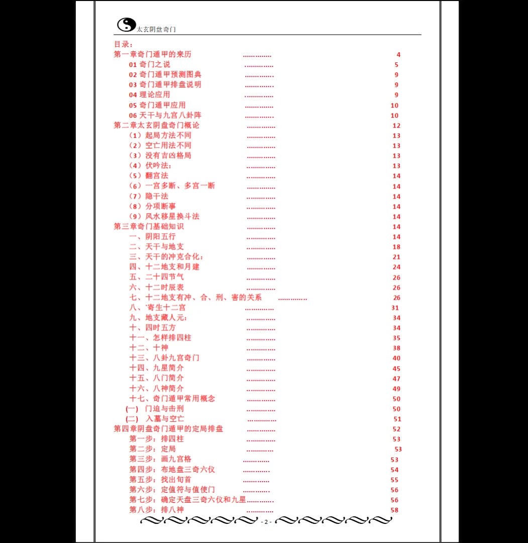 图片[2]_《太玄奇门书籍》PDF电子书（266页）_易经玄学资料网