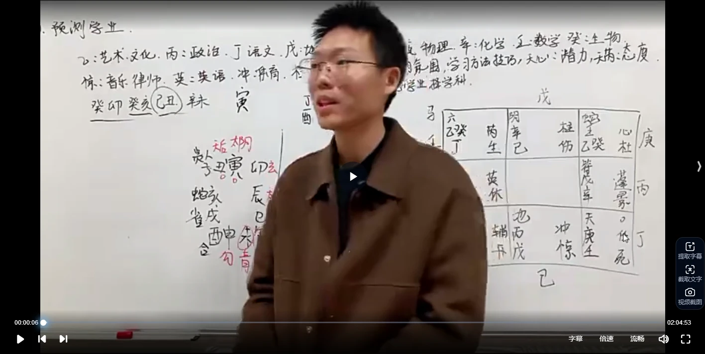 丁晟轩奇门遁甲4和5期（视频55集）_易经玄学资料网