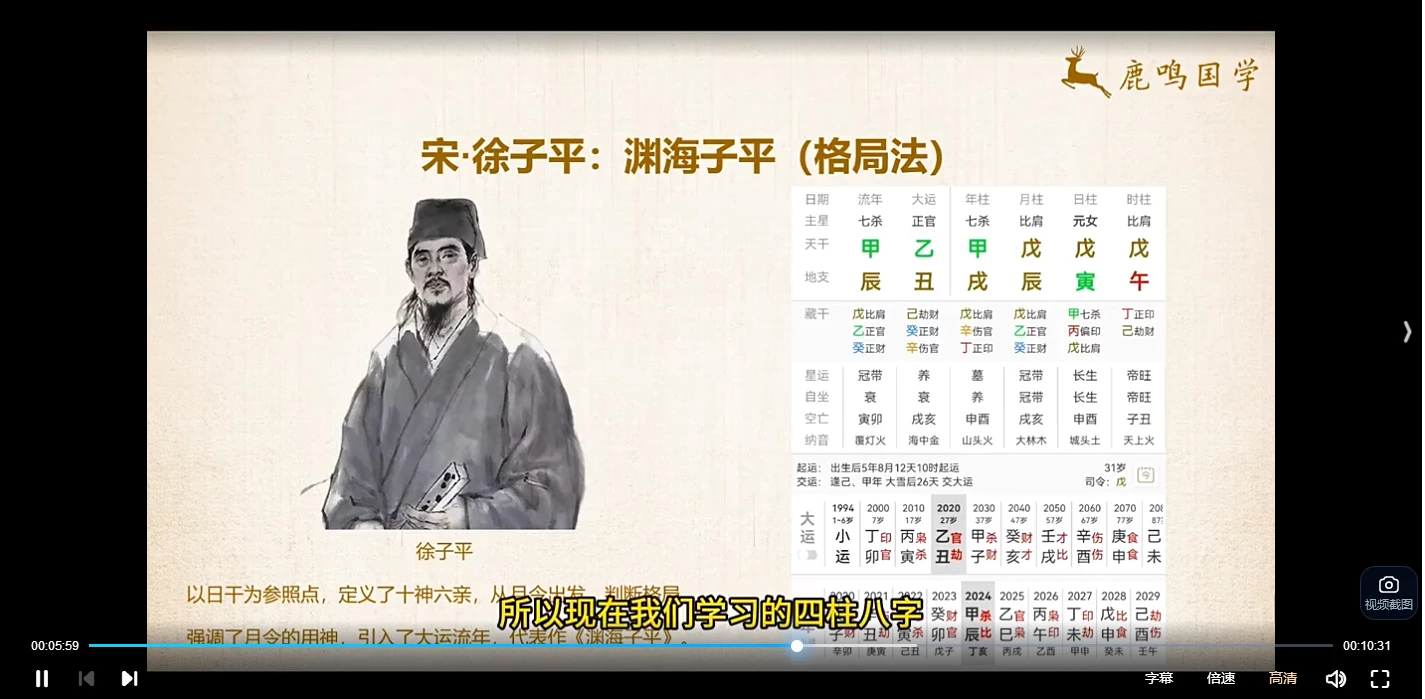 图片[3]_鹿鸣国学八字实战训练营：从入门到精通的系统培训与案例实战