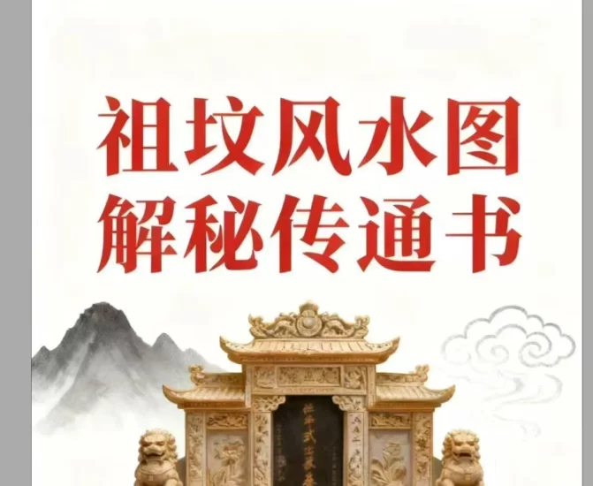 北流玄易堂风水教学图解 风水祖坟《祖传风水图解秘笈》 PDF电子书_易经玄学资料网