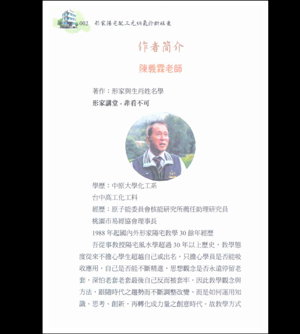 图片[2]_黄恒堉 黄恆堉-林定荣-陈义霖《形家阳宅配三元纳气诊断旺衰》PDF电子书（322页）_易经玄学资料网