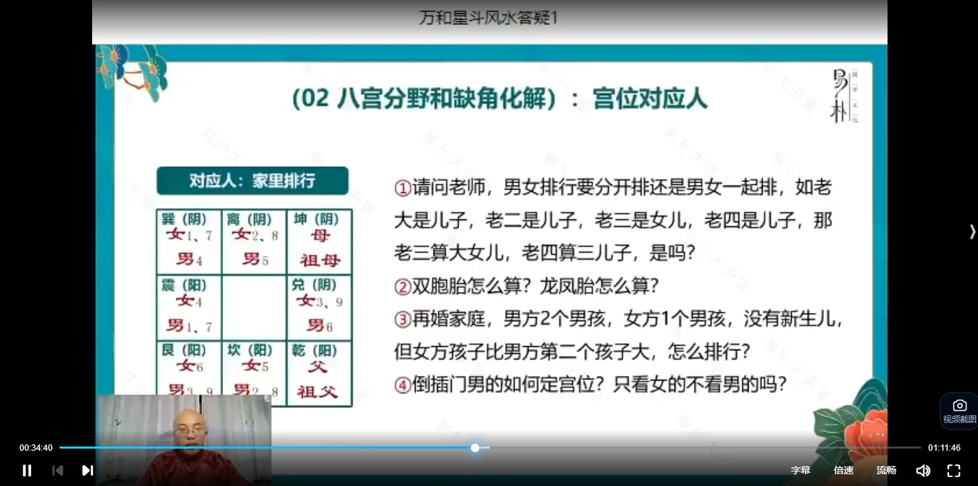 图片[3]_（申高源）万和老师视频课程合集（19套合集）_易经玄学资料网