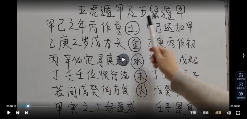 政燚《盲派零基础八字初级班课程》_易经玄学资料网