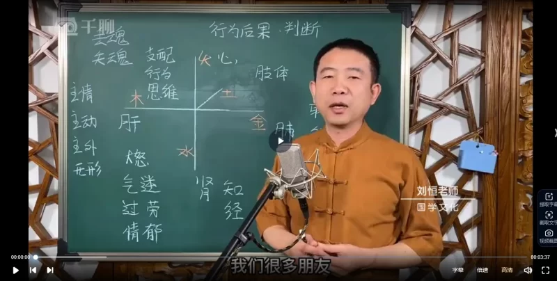 刘恒《易经解读民间老话》_易经玄学资料网