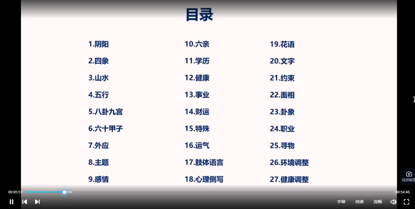 照明东方头像分析高级班二期（视频25集）_易经玄学资料网