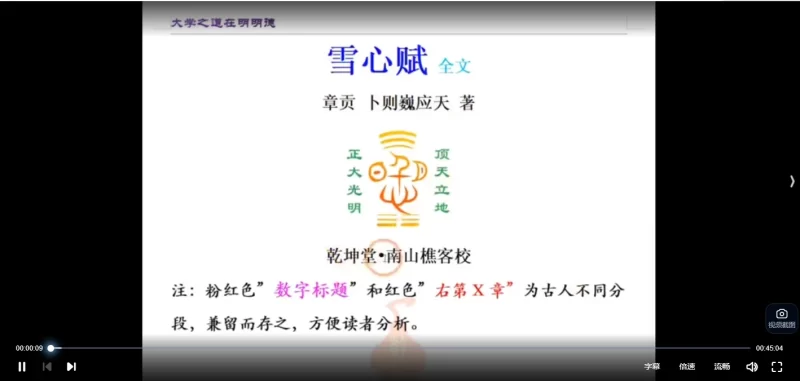 南山樵客《阳宅风水》38集视频_易经玄学资料网