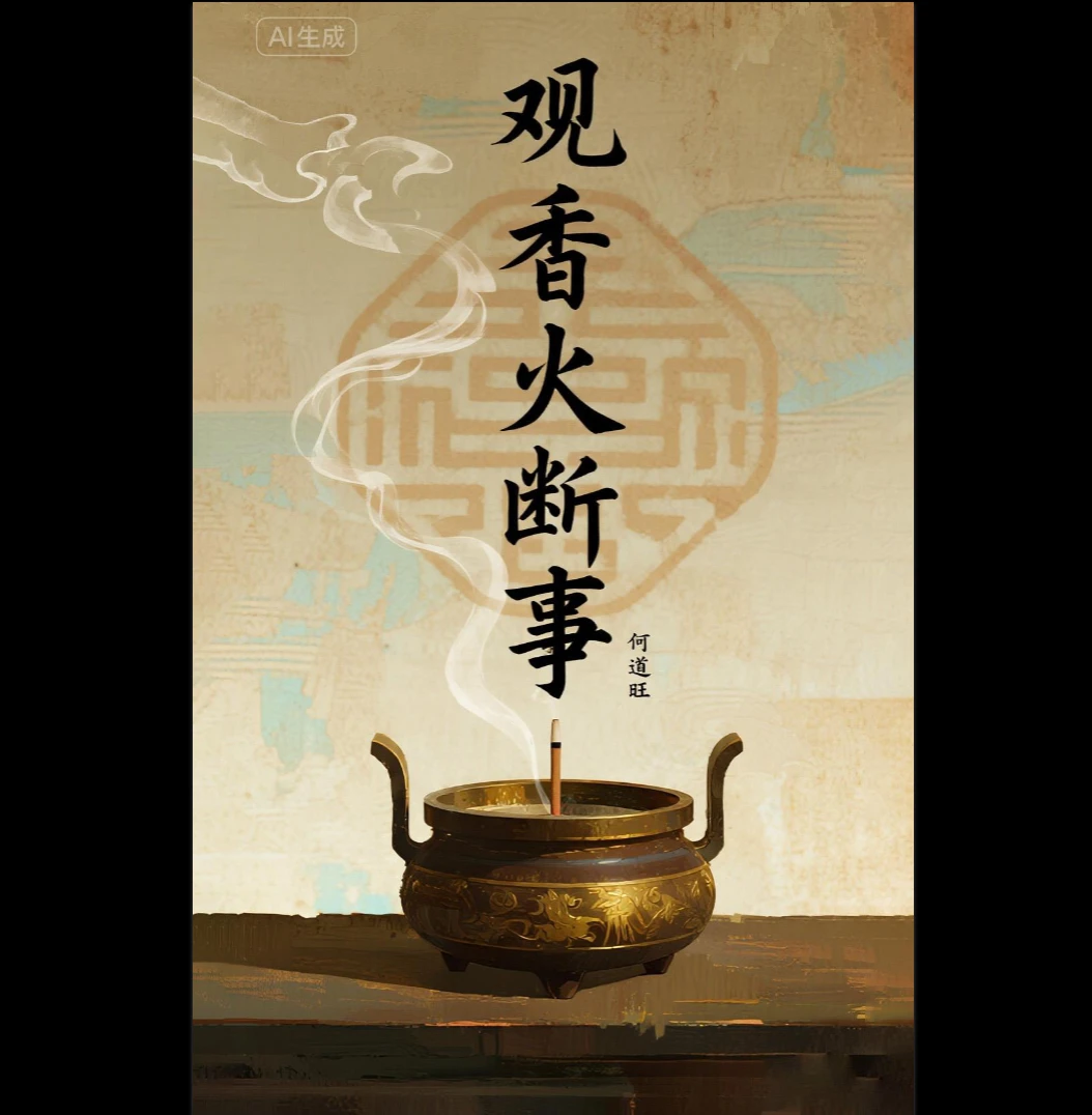 何道旺《观香火断事》配彩图详解（249页）_易经玄学资料网