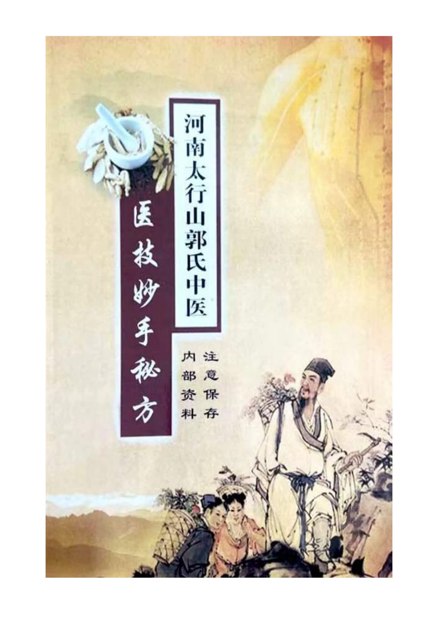 《医技妙手秘方》PDF电子书（252页）_易经玄学资料网