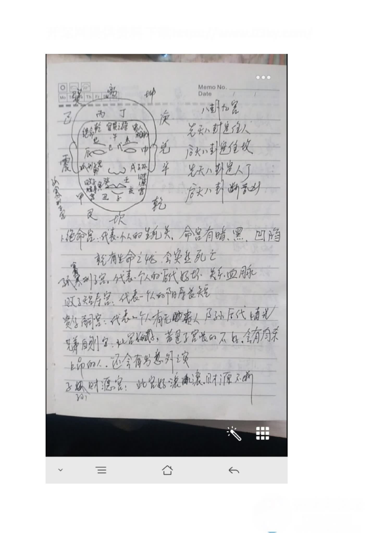 《史继芳面相过三关断六亲教学笔记PDF》（31页）_易经玄学资料网