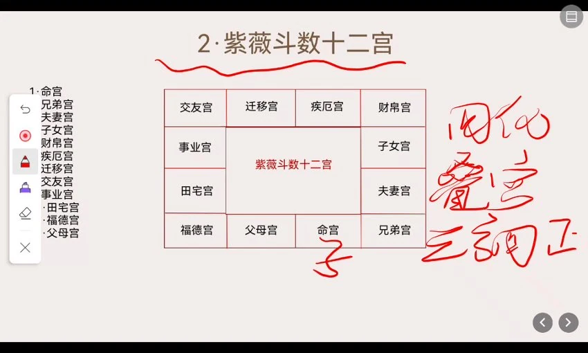 武斌《紫微斗数入门到上手23集》视频23集_易经玄学资料网