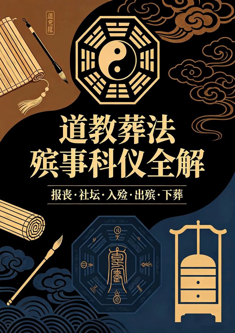 《道教葬法殡事科仪全解》PDF电子书（177页）_易经玄学资料网