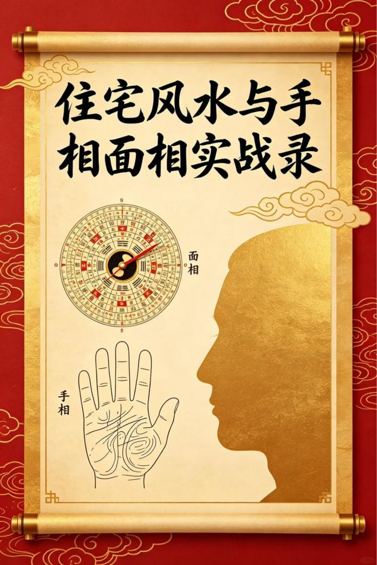 《住宅风水与手相面相实战录》PDF电子书（79页）_易经玄学资料网