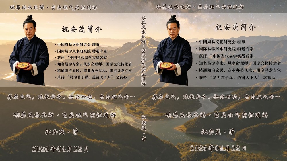 祝安茂《殡葬风水化解·峦头理气实证通解》PDF电子书（231页）_易经玄学资料网