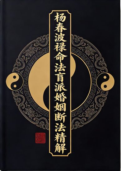 《杨春波盲派婚姻断法A4黑白铜版》PDF电子书_易经玄学资料网