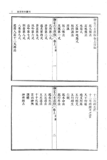 《御定六壬直指 三卷》PDF电子书_易经玄学资料网