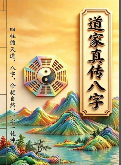 《道家真传八字-彩色》PDF电子书_易经玄学资料网
