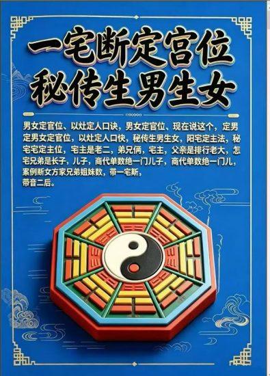 李云奇《一宅断定宫位秘传生男生女》PDF电子书_易经玄学资料网